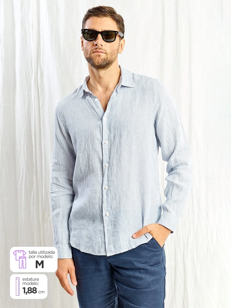 CAMISA MANGA LARGA HOMBRE SPAVALDI EVELIO - 1