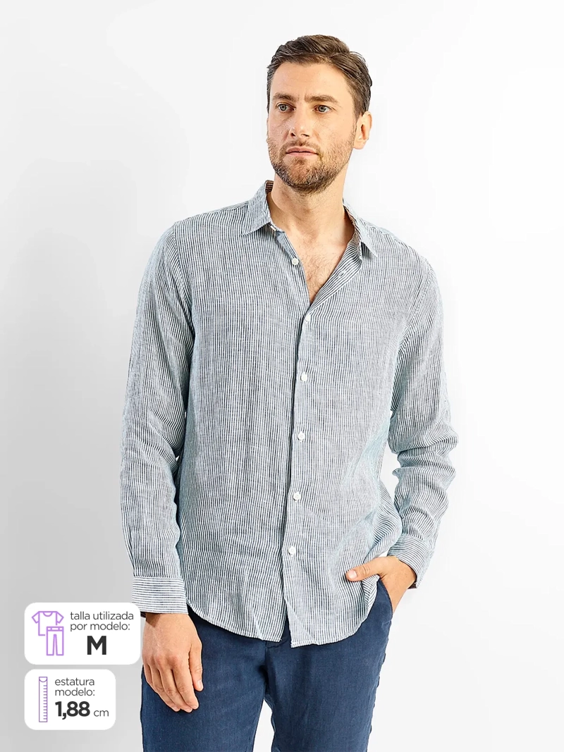 CAMISA MANGA LARGA HOMBRE SPAVALDI EVELIO - 1