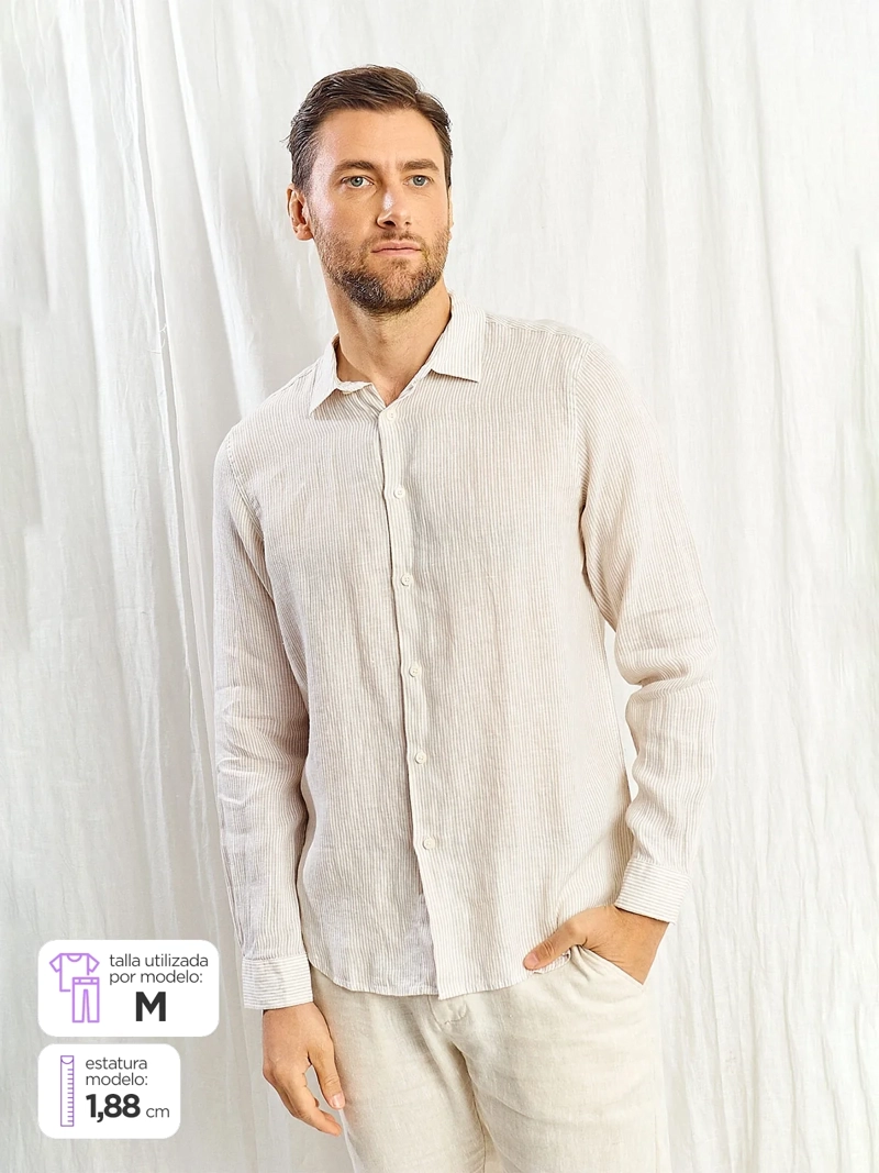CAMISA MANGA LARGA HOMBRE SPAVALDI EVELIO - 1