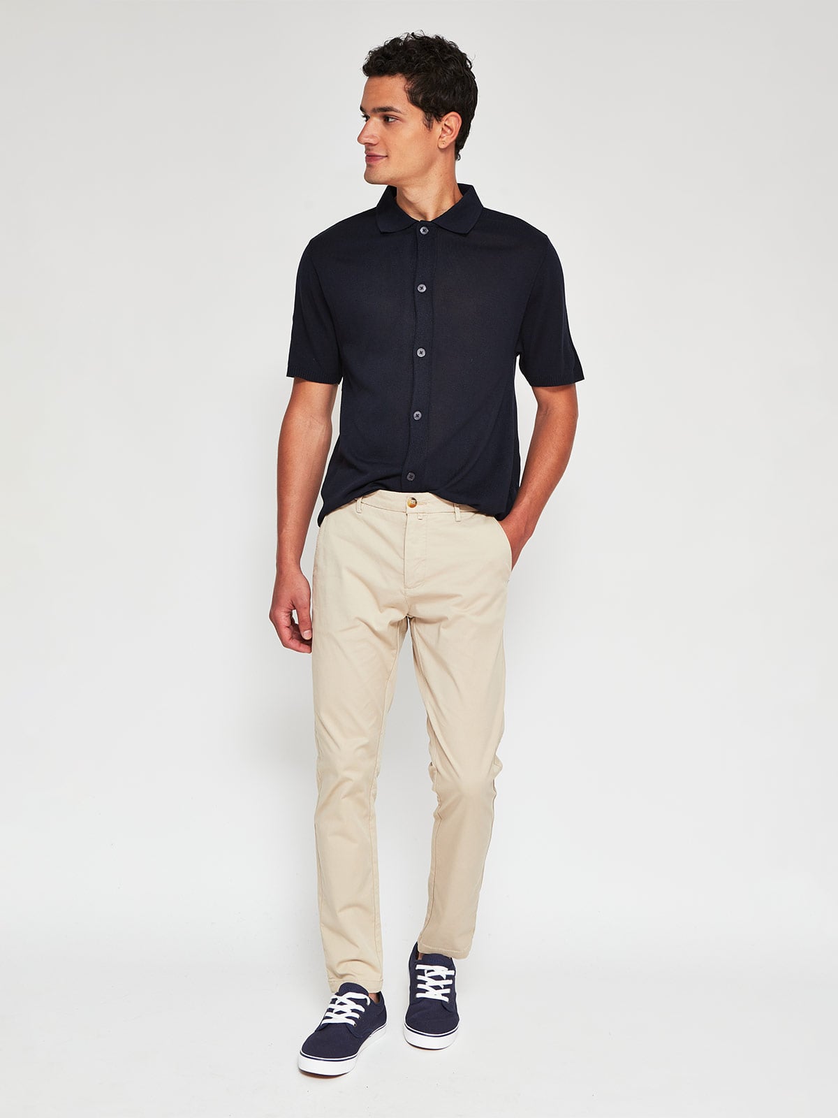 PANTALÓN HOMBRE SPAVALDI ELTORE AZUL MARINO - 4