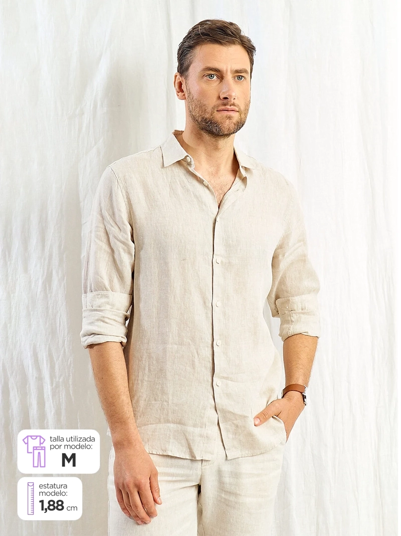 CAMISA MANGA LARGA HOMBRE SPAVALDI ENRICA - 1