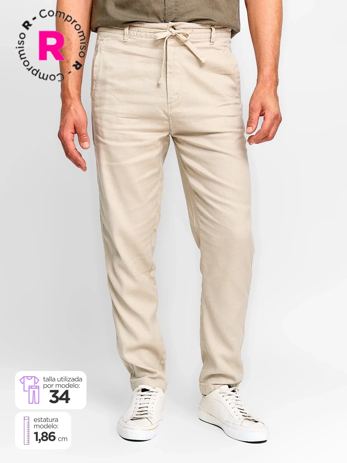 PANTALÓN HOMBRE MARQUIS LINO - 1