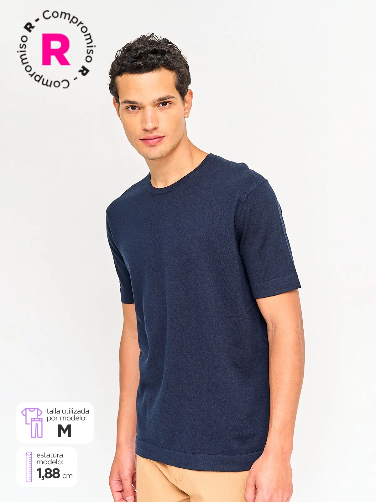 POLO MANGA CORTA HOMBRE CACHAREL ATEJIDA - 1