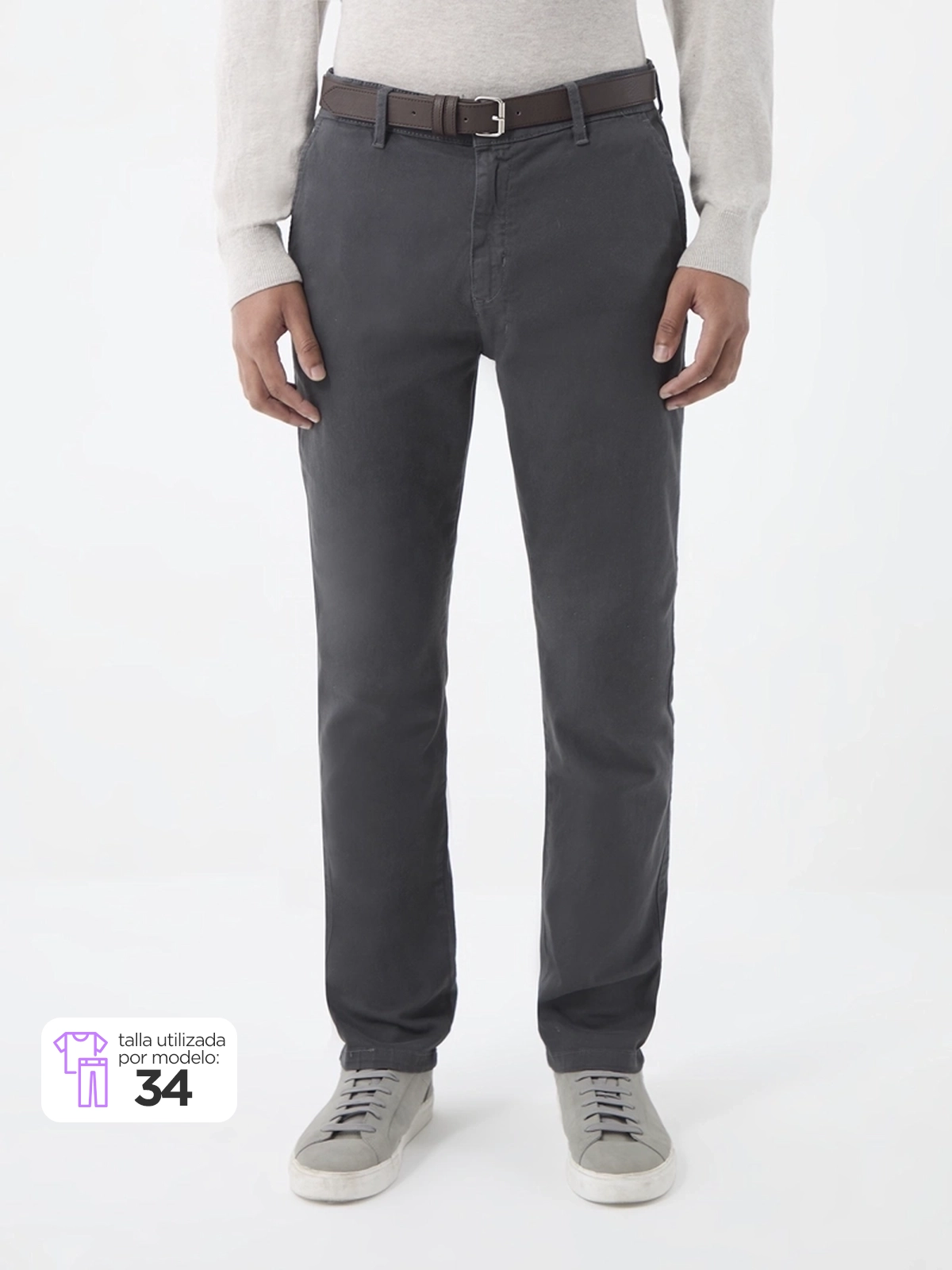 PANTALÓN HOMBRE KENNETH STEVENS BELT - 1