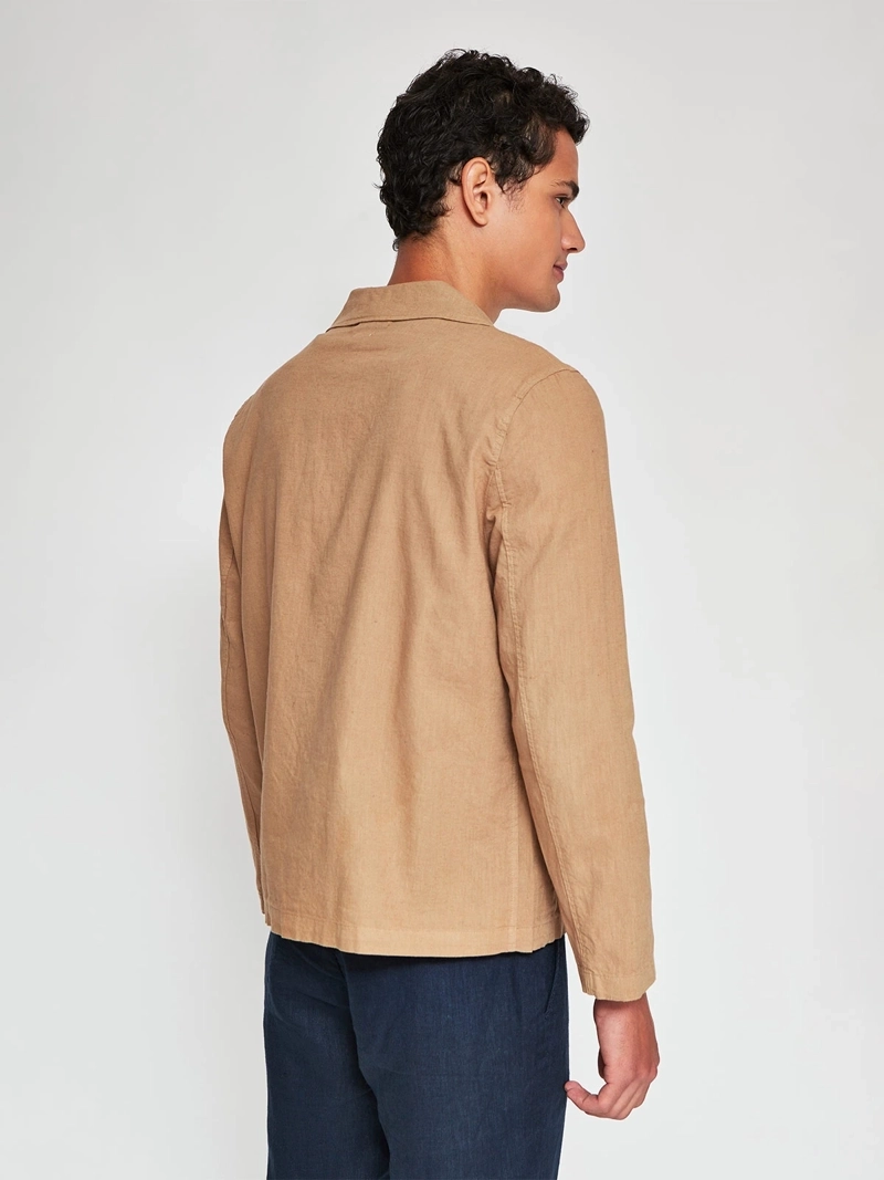 SOBRECAMISA HOMBRE SPAVALDI LINO MANGA LARGA - 3