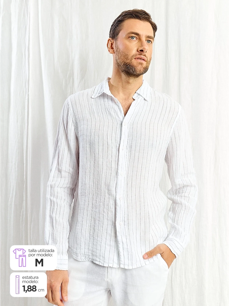 CAMISA MANGA LARGA HOMBRE SPAVALDI EDDA - 1