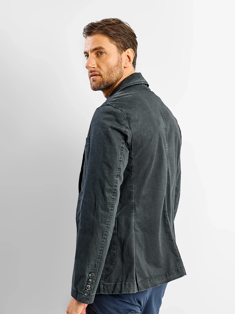 BLAZER HOMBRE SPAVALDI EDOARDO GRIS OSCURO - 2