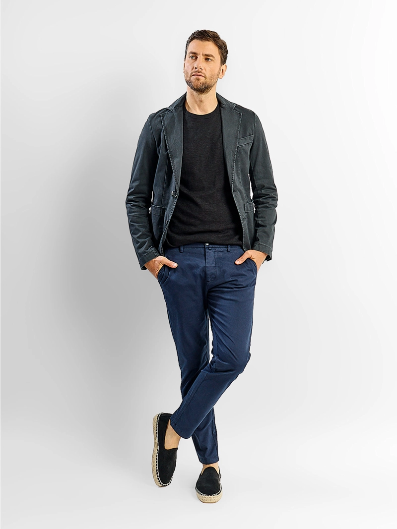 BLAZER HOMBRE SPAVALDI EDOARDO GRIS OSCURO - 5
