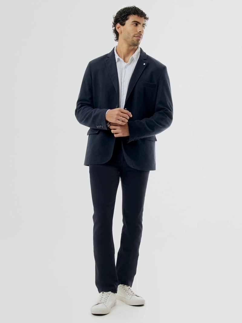 BLAZER HOMBRE SPAVALDI ELMO AZUL - 6