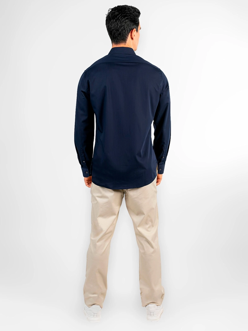 CAMISA MANGA LARGA ALGODÓN HOMBRE OSCAR DE LA RENTA - 2