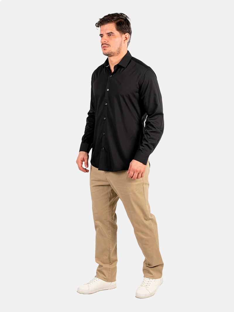 CAMISA MANGA LARGA ALGODÓN HOMBRE OSCAR DE LA RENTA - 3