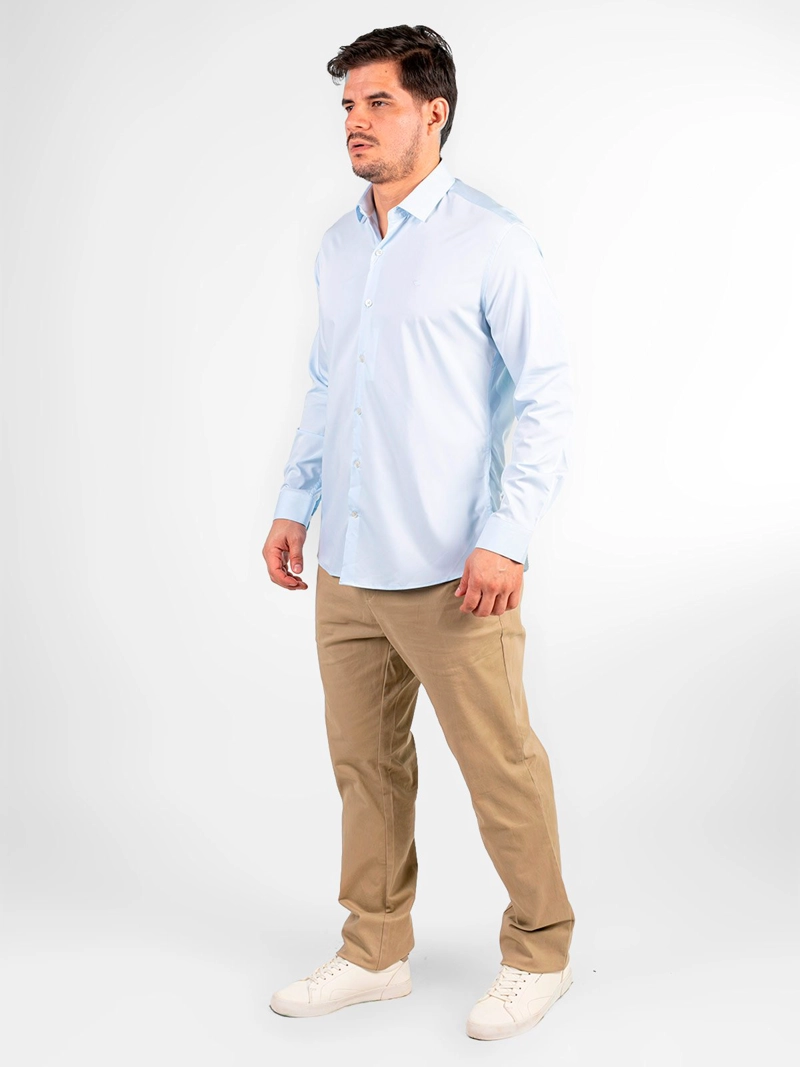 CAMISA MANGA LARGA ALGODÓN HOMBRE OSCAR DE LA RENTA - 3