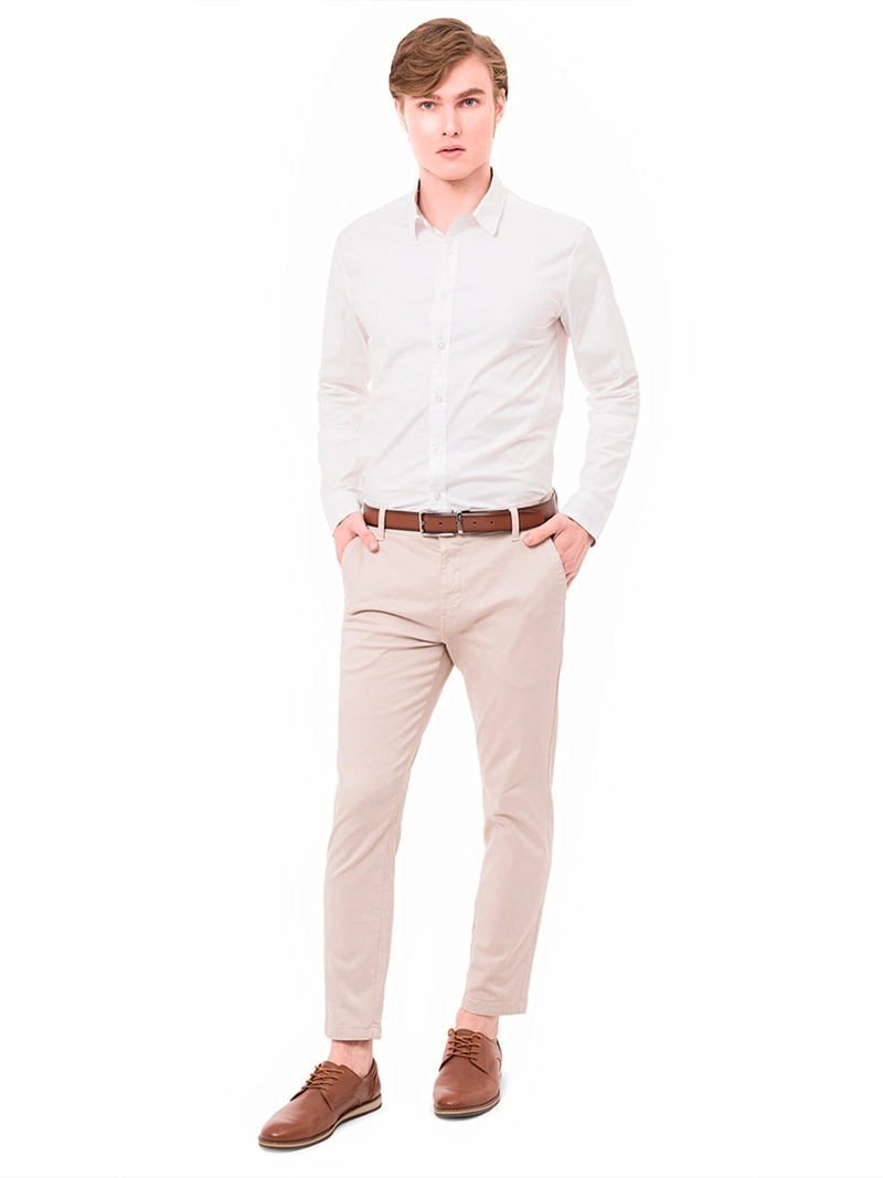 CAMISA SLIM FIT MANGA LARGA HOMBRE NORTON PAULINO - 4