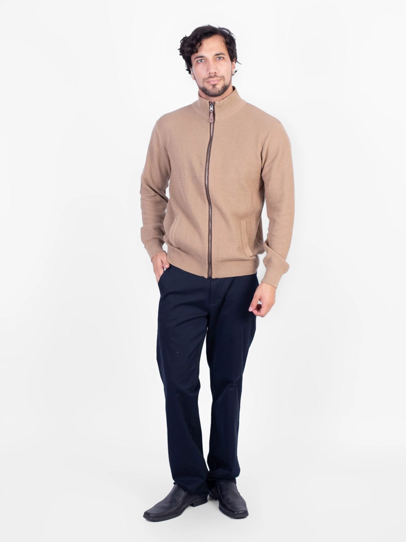 CHOMPA MANGA LARGA ALGODÓN HOMBRE PIERRE CARDIN - 4
