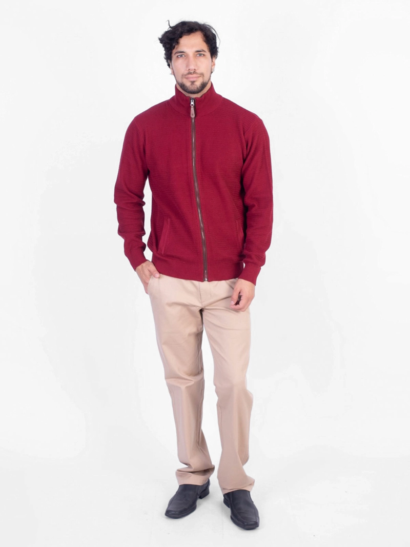 CHOMPA MANGA LARGA ALGODÓN HOMBRE PIERRE CARDIN - 4