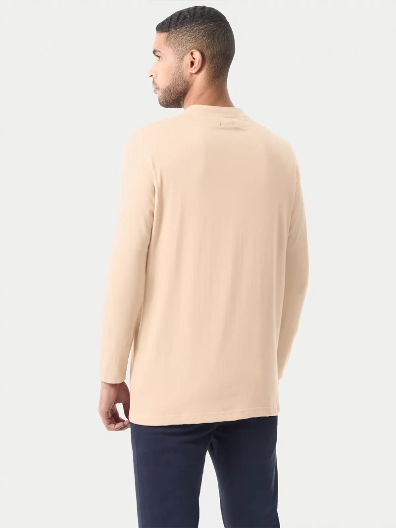 POLO MANGA LARGA HOMBRE MARQUIS MAO AZUL MARINO - 2
