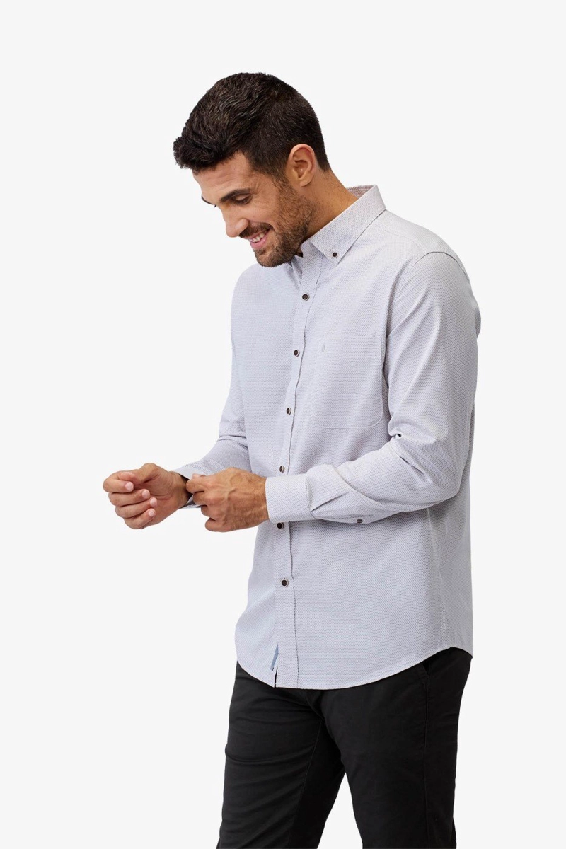 CAMISA MANGA LARGA ALGODÓN JOHN HOLDEN 9CY580 - 2