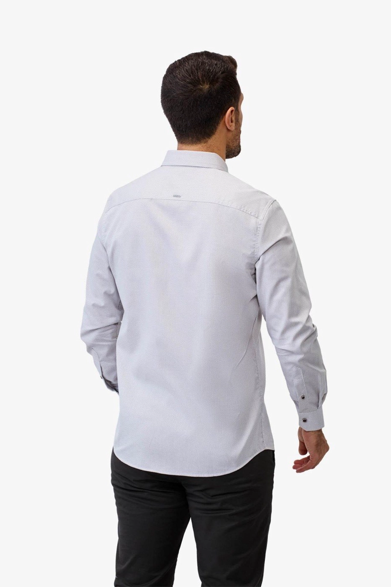 CAMISA MANGA LARGA ALGODÓN JOHN HOLDEN 9CY580 - 3