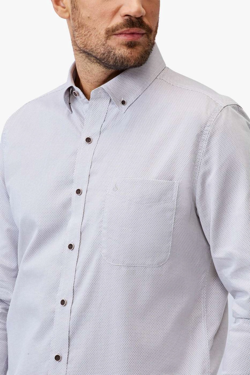CAMISA MANGA LARGA ALGODÓN JOHN HOLDEN 9CY580 - 4