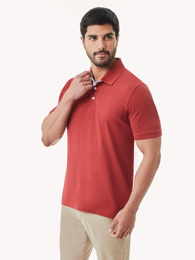 POLO MANGA CORTA HOMBRE CACHAREL CUEOX - 3