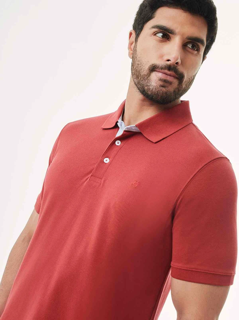 POLO MANGA CORTA HOMBRE CACHAREL CUEOX - 4