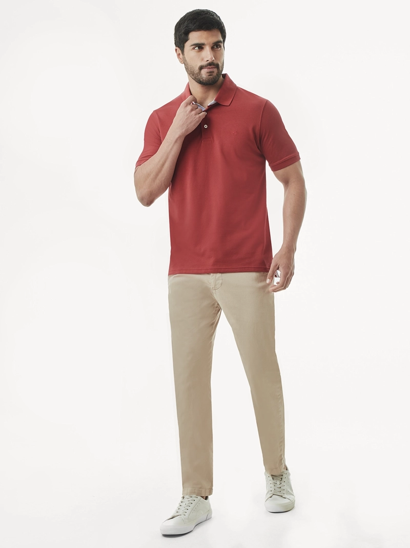 POLO MANGA CORTA HOMBRE CACHAREL CUEOX - 5