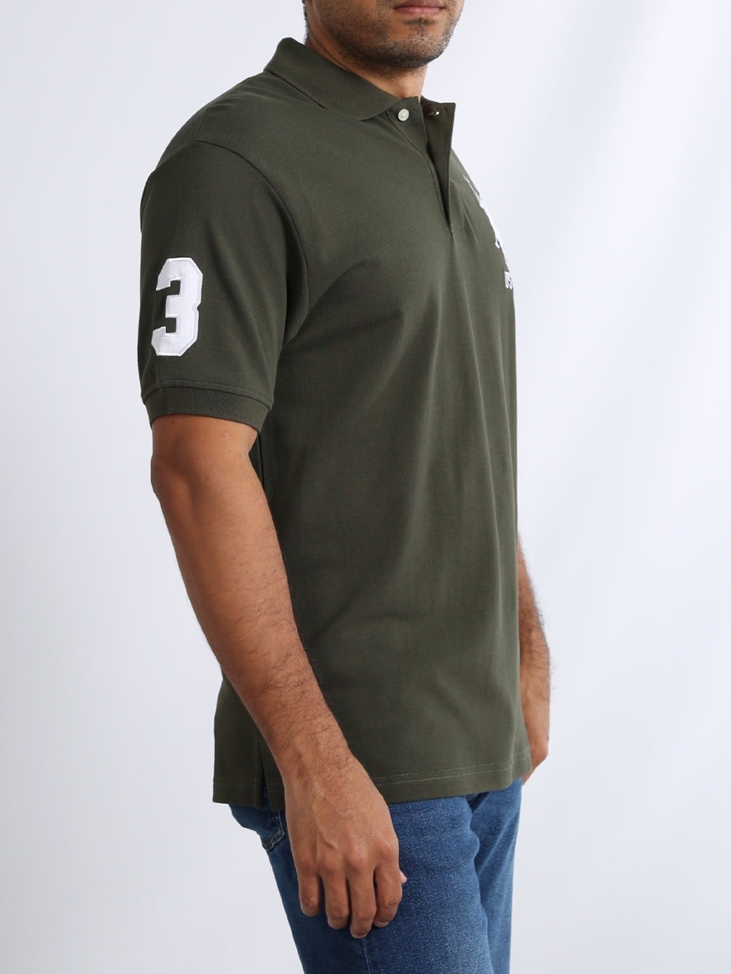 POLO MANGA CORTA ALGODÓN HOMBRE US POLO 5220PER - 3