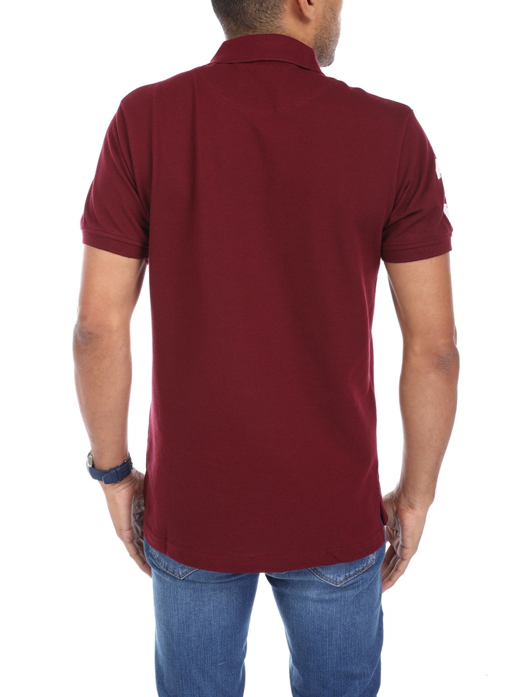 POLO MANGA CORTA ALGODÓN HOMBRE US POLO 5220PER - 2