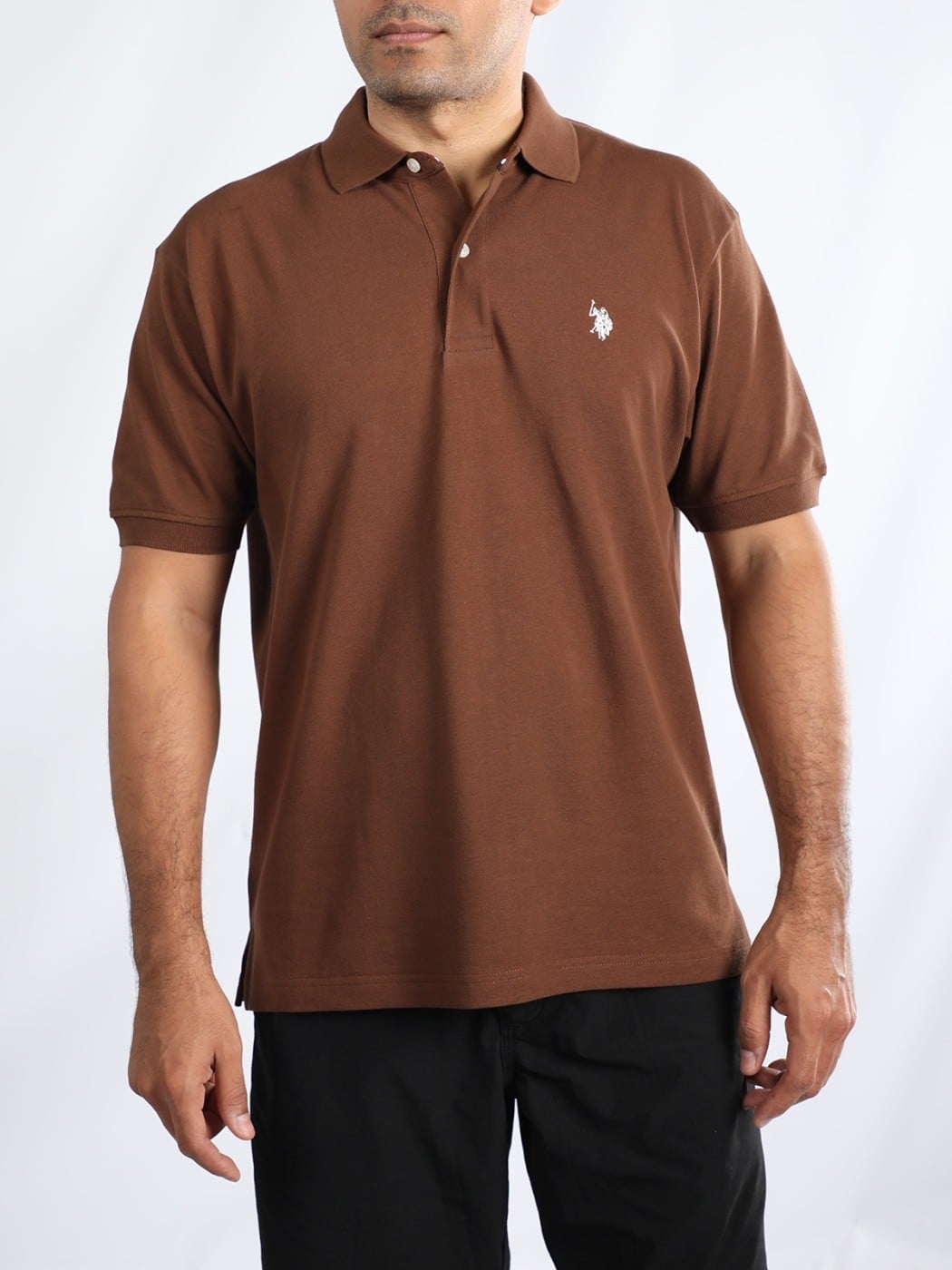POLO MANGA CORTA ALGODÓN HOMBRE US POLO 627PER - 1