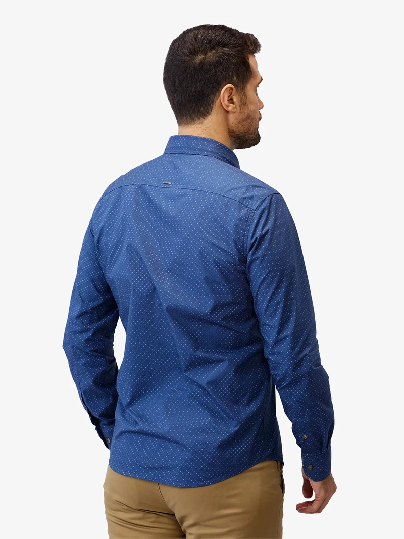 CAMISA MANGA LARGA ALGODÓN HOMBRE JOHN HOLDEN 9CY550 - 3