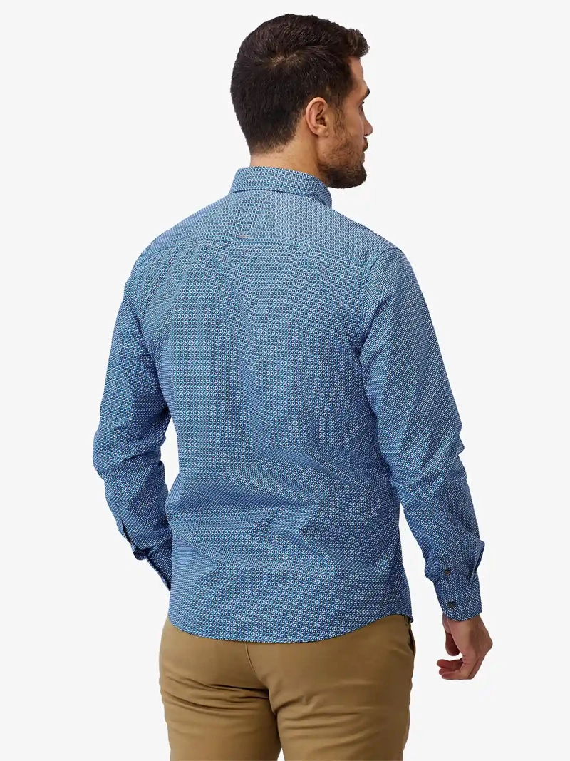 CAMISA MANGA LARGA ALGODÓN HOMBRE JOHN HOLDEN 9CY551 - 3