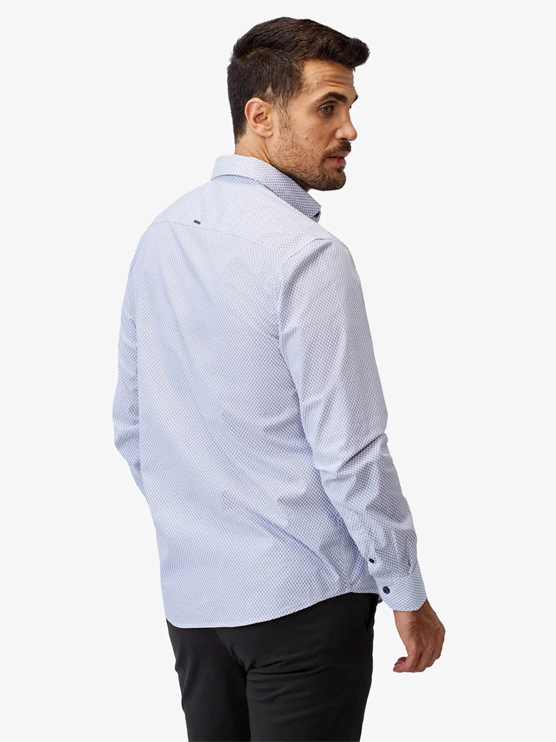 CAMISA MANGA LARGA ALGODÓN HOMBRE JOHN HOLDEN 9CY553 - 2