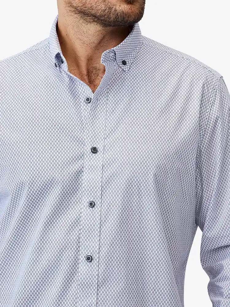 CAMISA MANGA LARGA ALGODÓN HOMBRE JOHN HOLDEN 9CY553 - 4