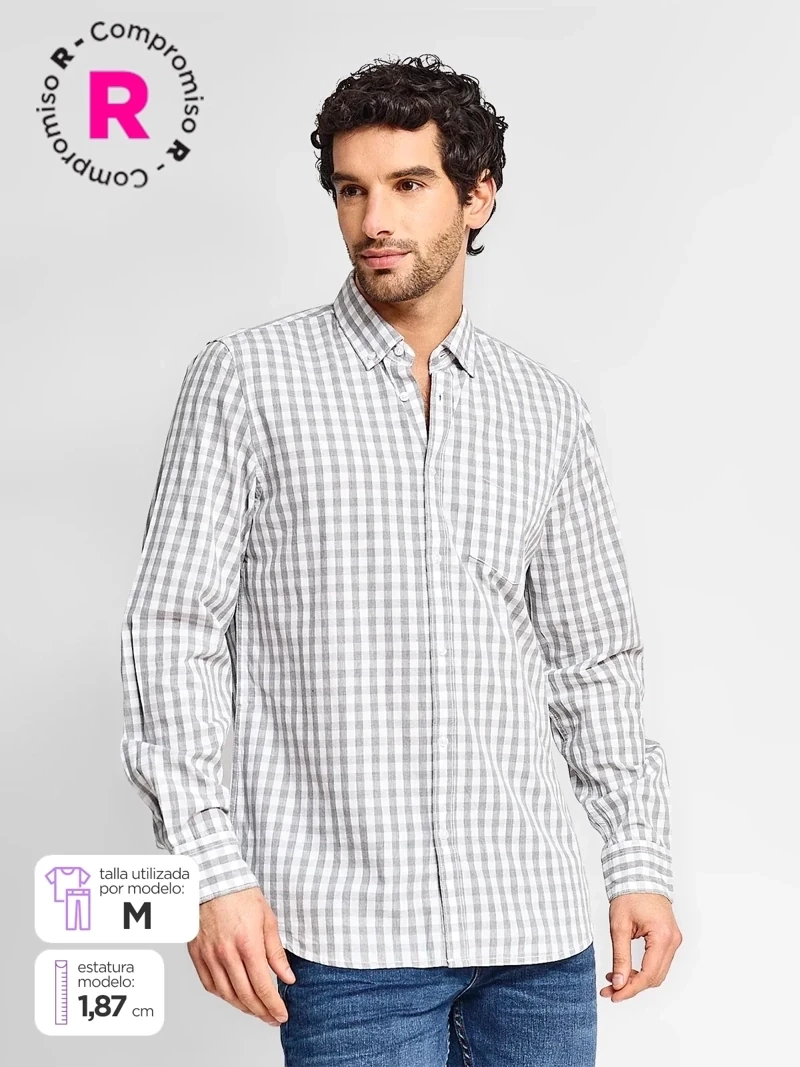 CAMISA MANGA LARGA HOMBRE NAVIGATA - 1
