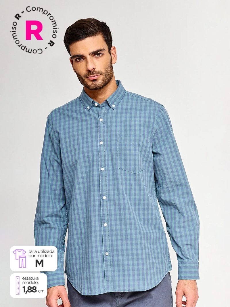 CAMISA MANGA LARGA HOMBRE NAVIGATA - 1