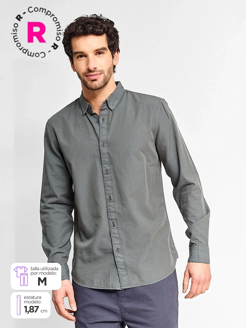 CAMISA MANGA LARGA HOMBRE MARQUIS - 1