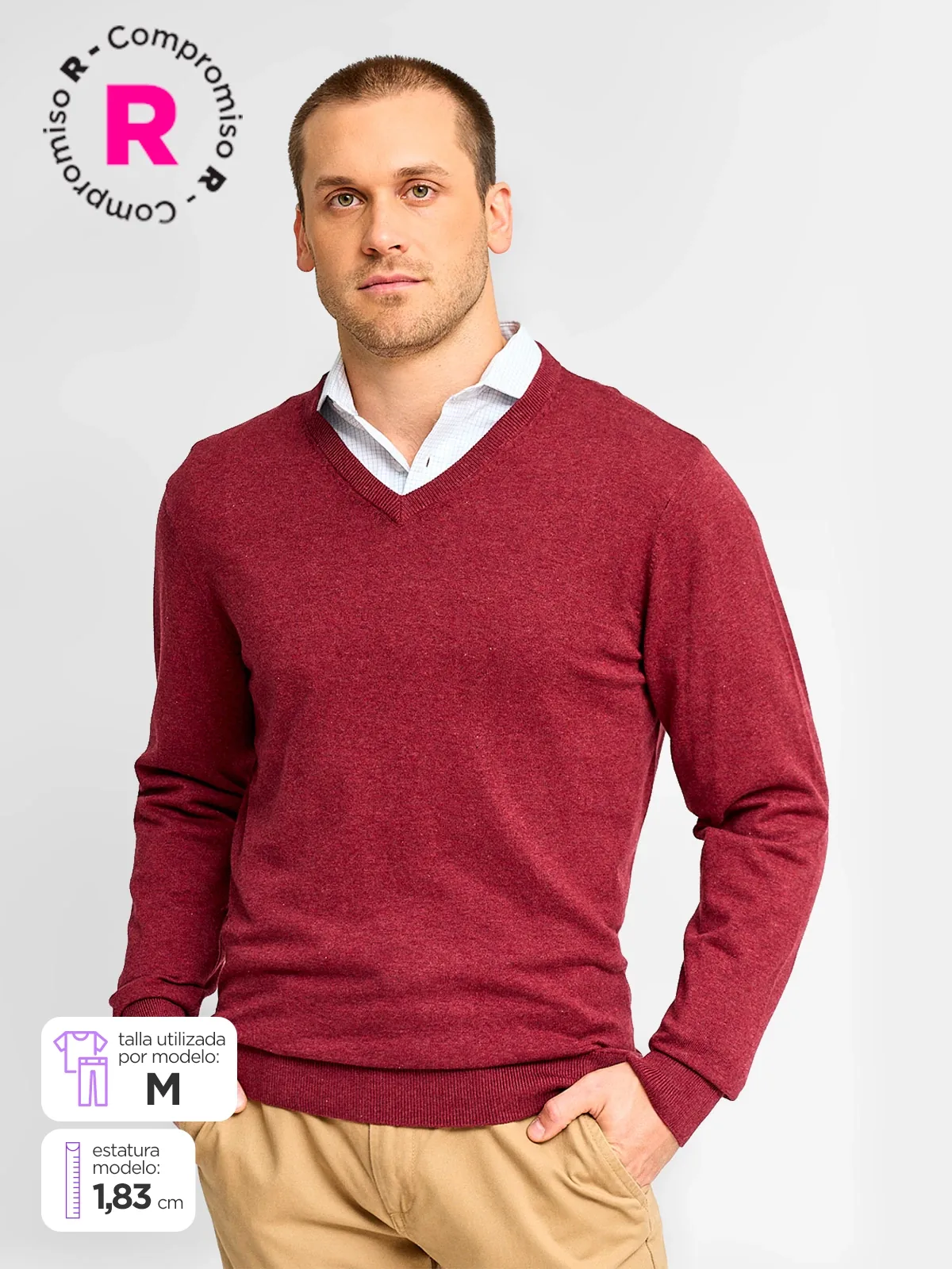 SWEATER HOMBRE KENNETH STEVENS VN - 1