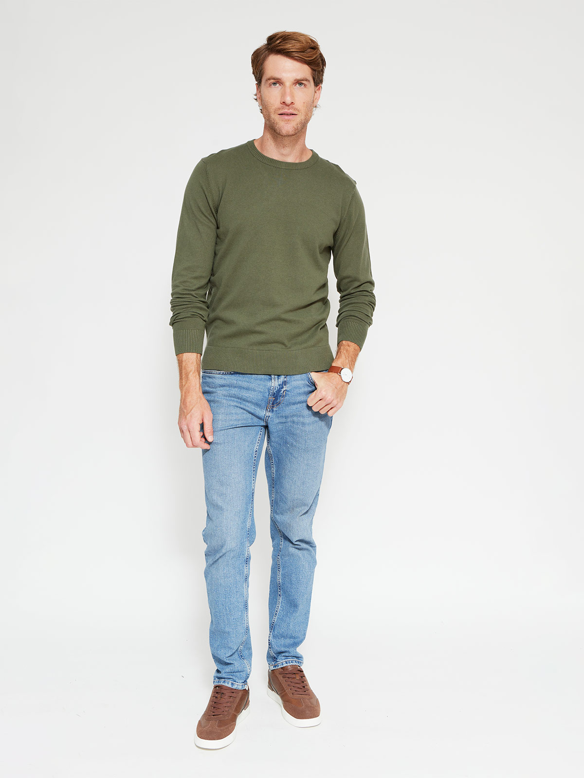 SWEATER HOMBRE KENNETH STEVENS CUELLO REDONDO CN - 4