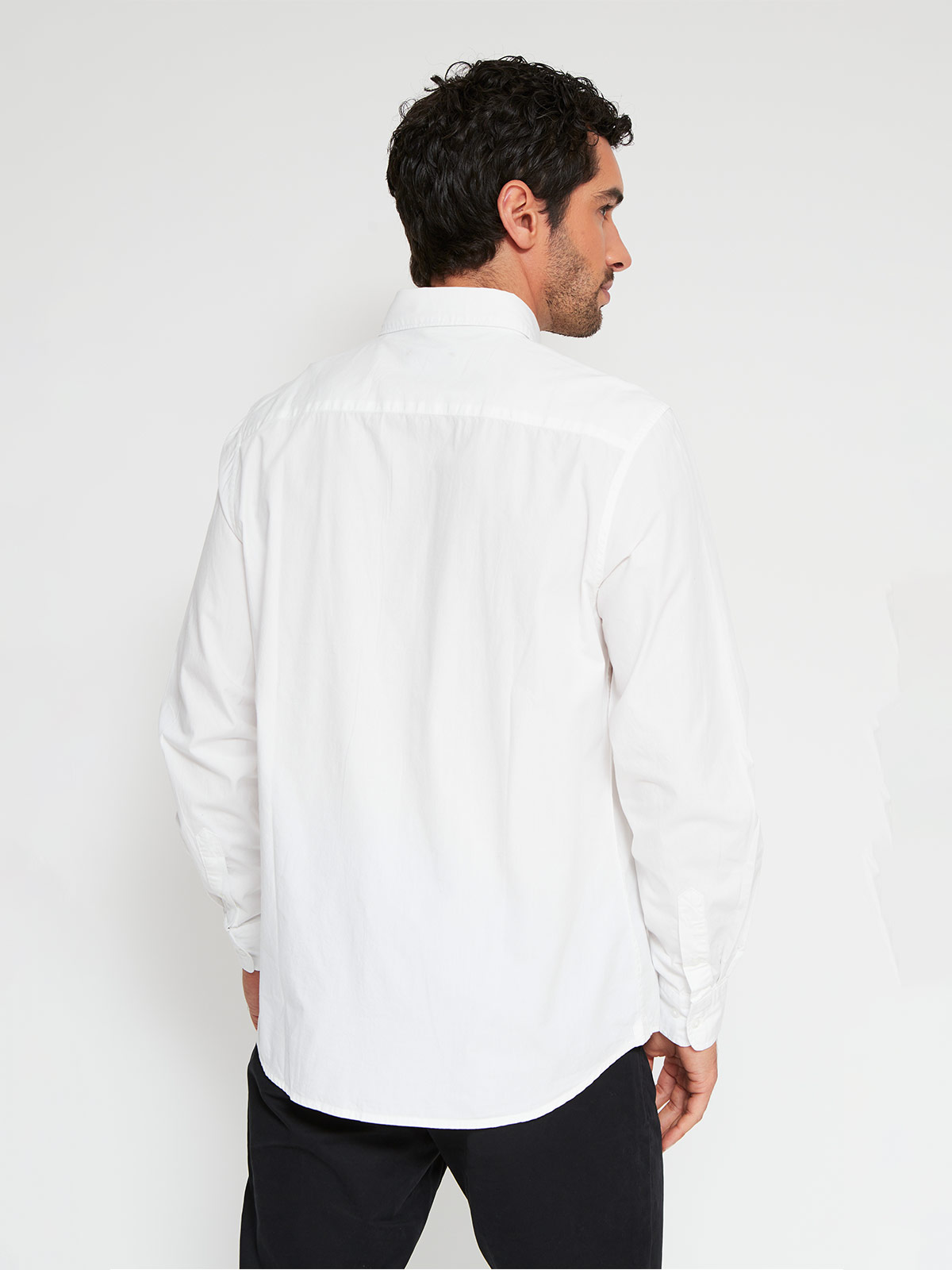 CAMISA MANGA LARGA NAVIGATA HOMBRE POPLIN - 2