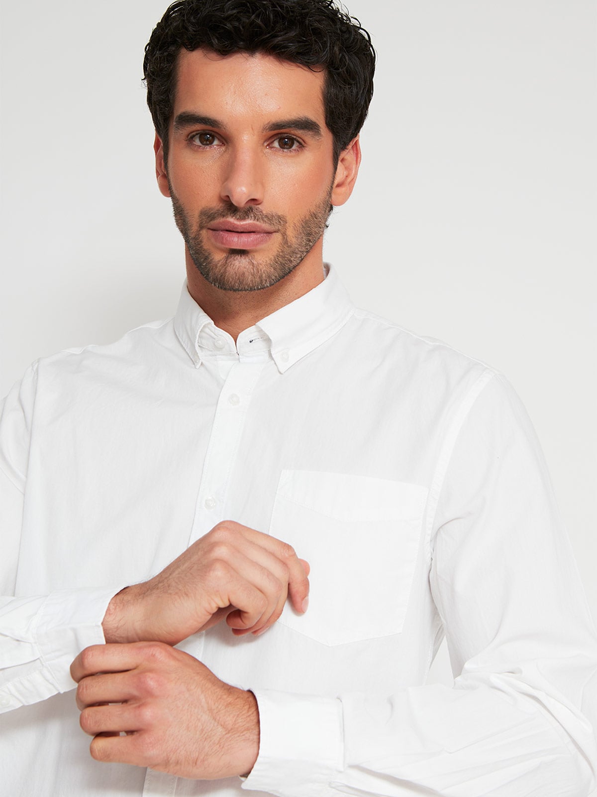 CAMISA MANGA LARGA NAVIGATA HOMBRE POPLIN - 3