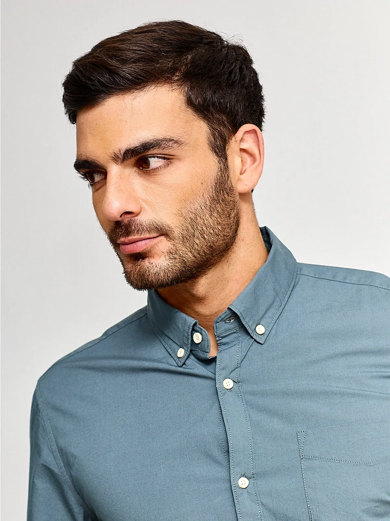 CAMISA MANGA LARGA NAVIGATA HOMBRE POPLIN - 3