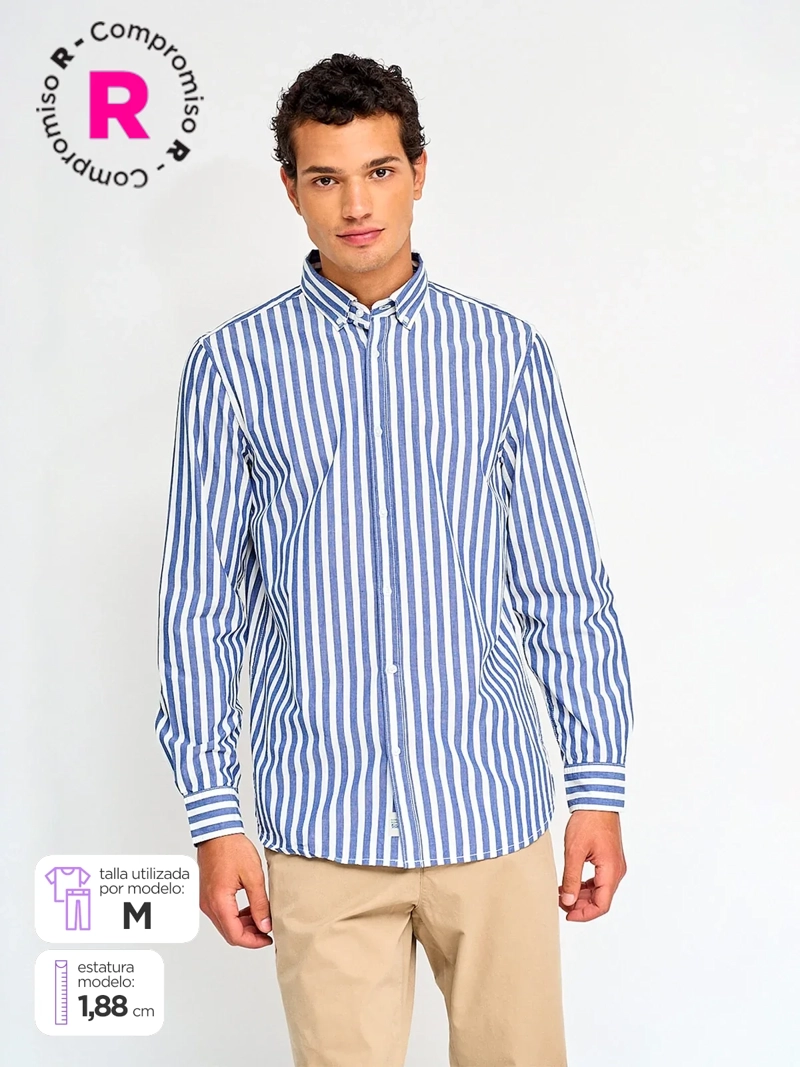 CAMISA MANGA LARGA HOMBRE NAVIGATA BAYAS - 1