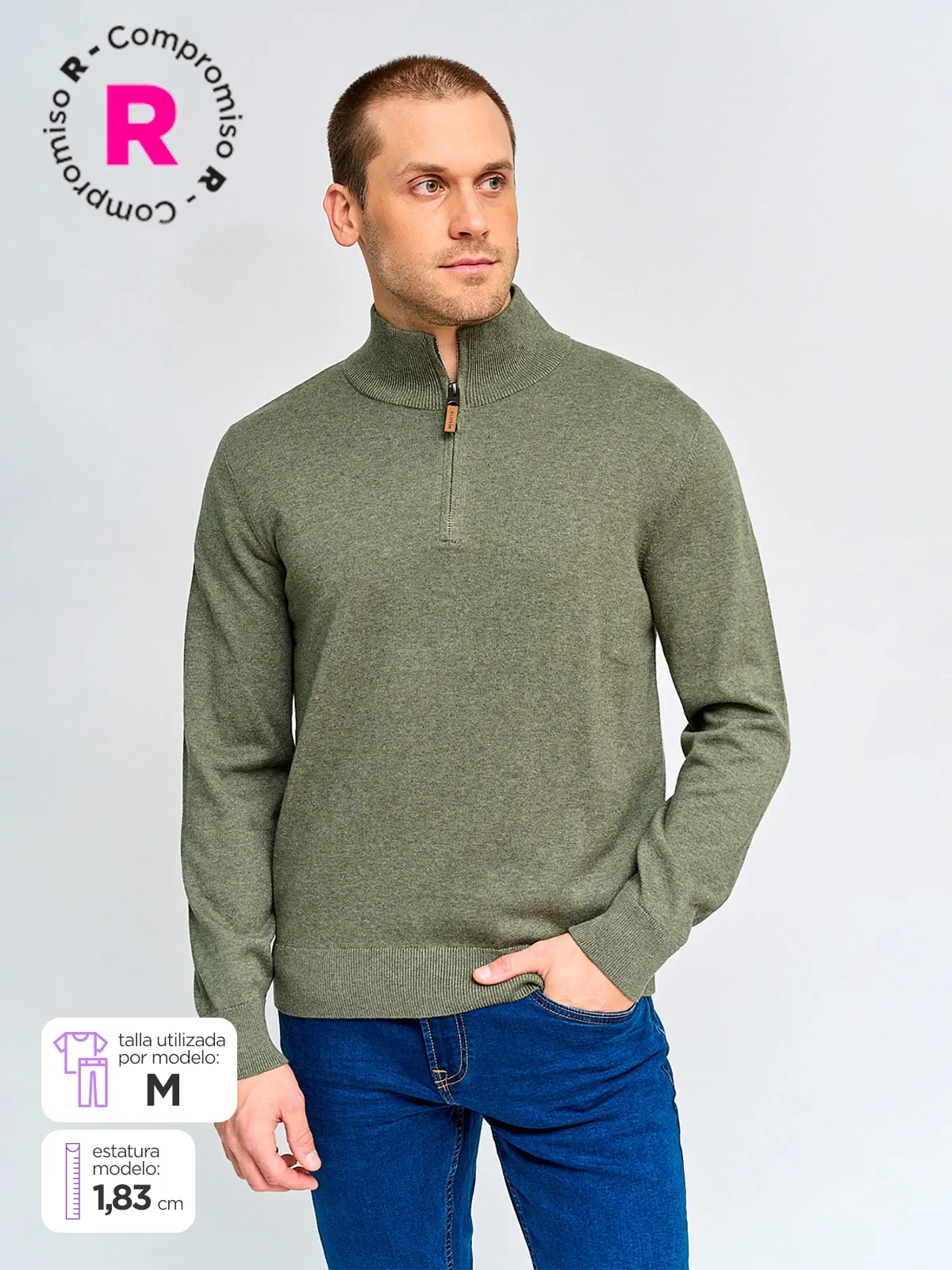 SWEATER HOMBRE NAVIGATA CAYO - 1
