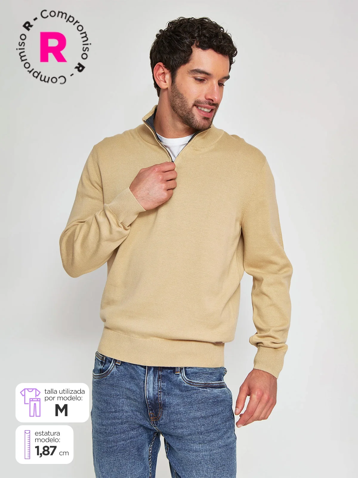 SWEATER HOMBRE NAVIGATA CAYO - 1