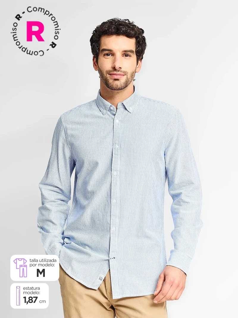 CAMISA MANGA LARGA HOMBRE NAVIGATA - 1