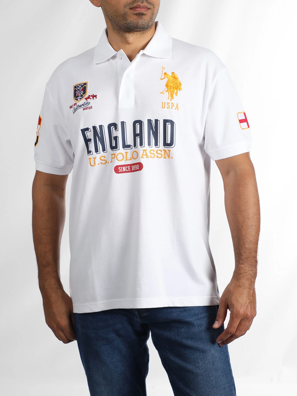 POLO ALGODÓN MANGA CORTA HOMBRE US POLO - 1