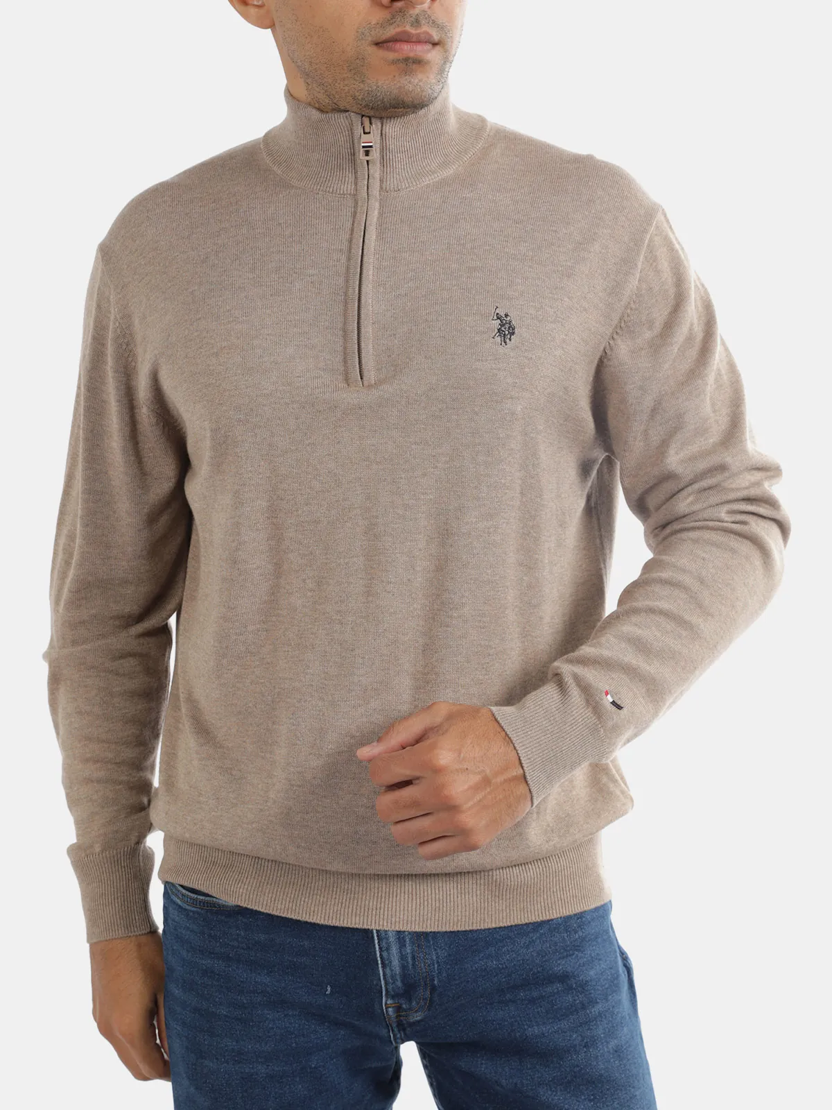 SWEATER HOMBRE US POLO 10018PER - 1