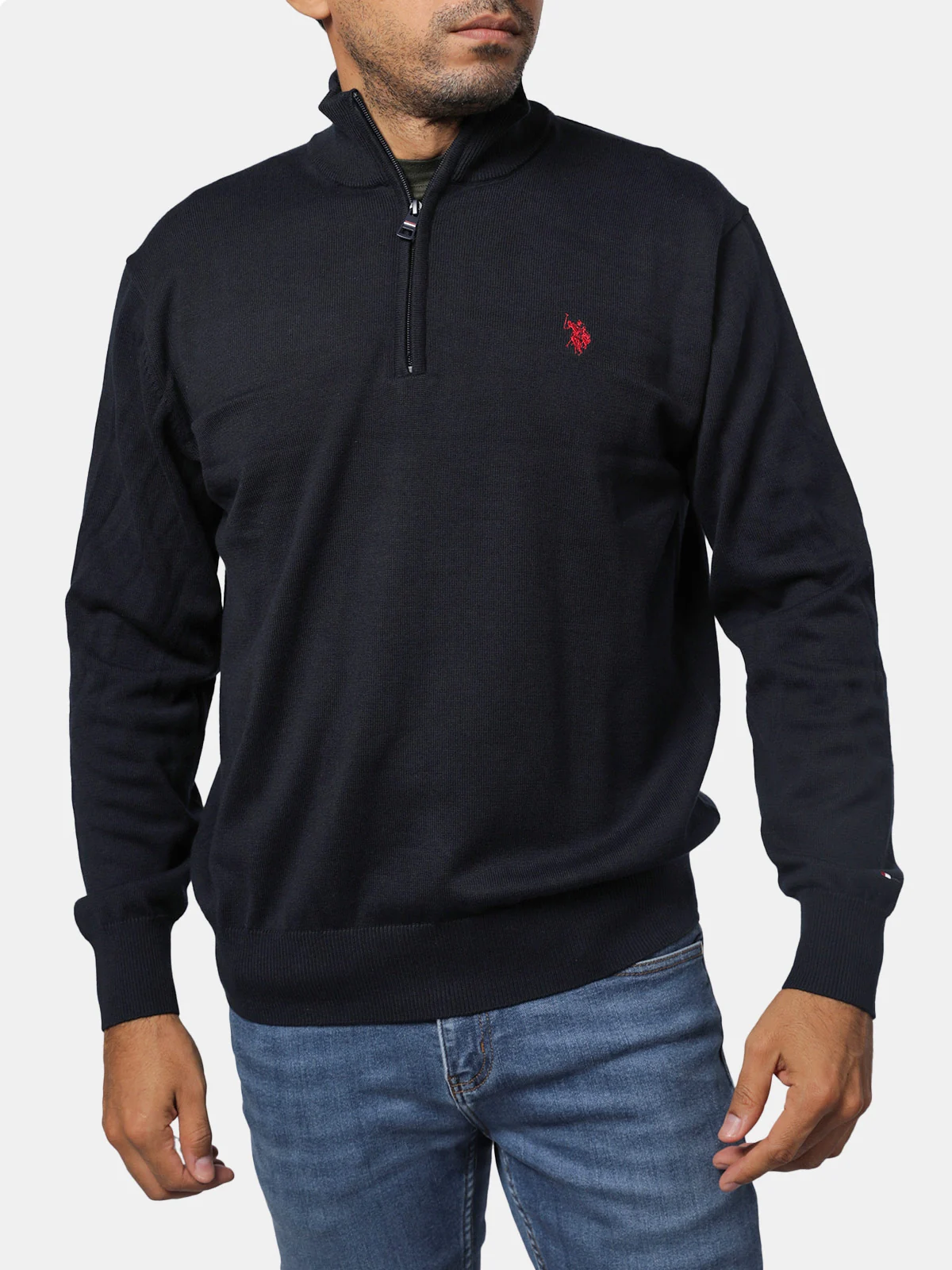 SWEATER HOMBRE US POLO 10018PER - 1