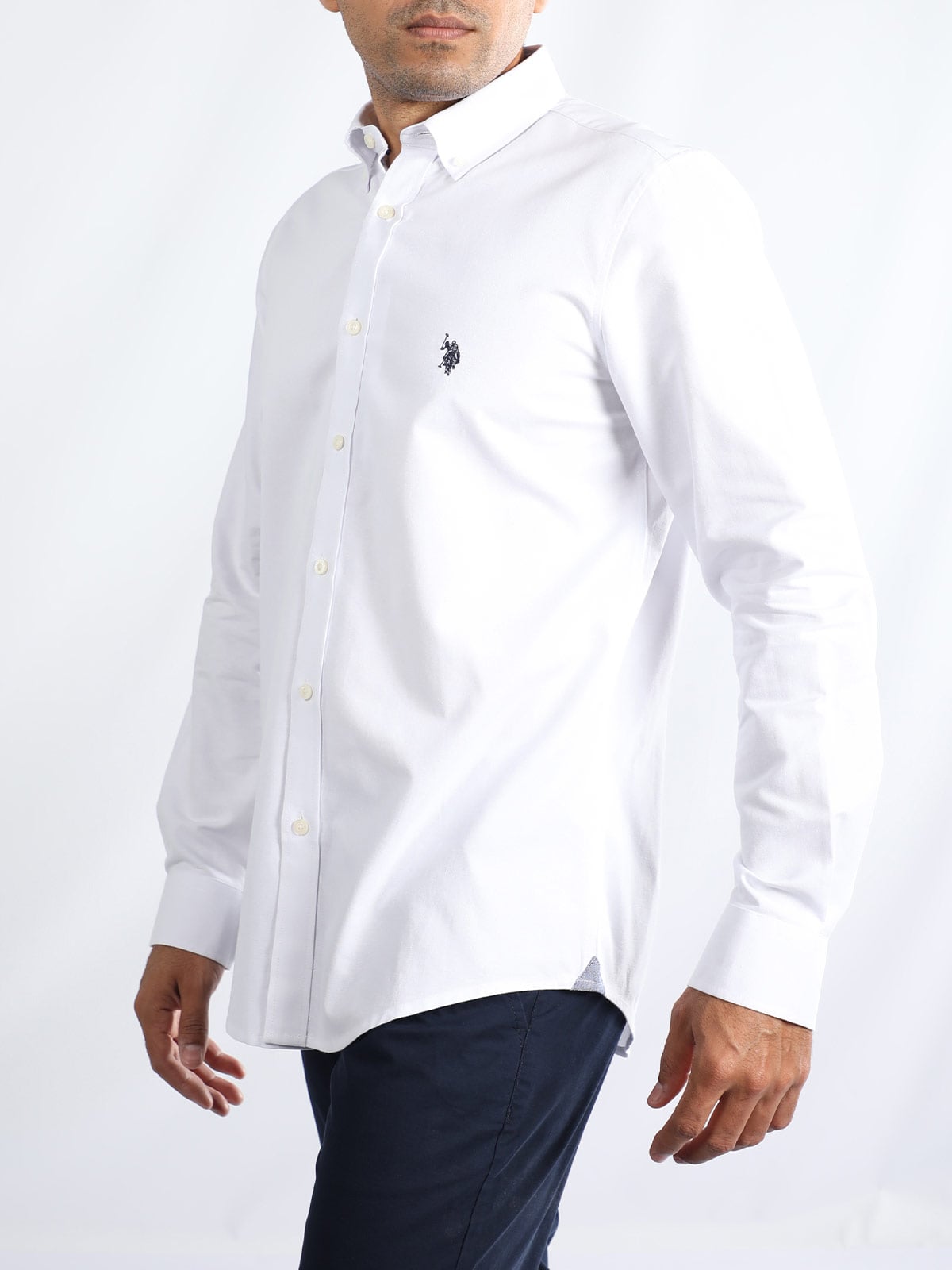 CAMISA MANGA LARGA ALGODÓN HOMBRE US POLO - 3