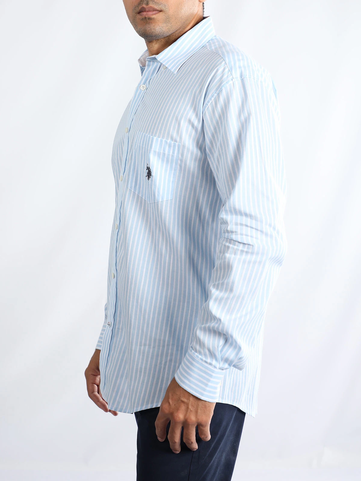 CAMISA MANGA LARGA ALGODÓN HOMBRE US POLO - 3